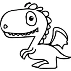 A child's hand-drawn sketch on paper, the starting point of the creative pipeline